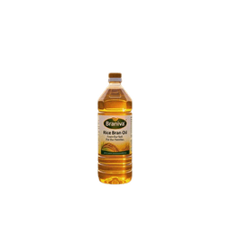 Braniva 1 liter rice bran oil bottle