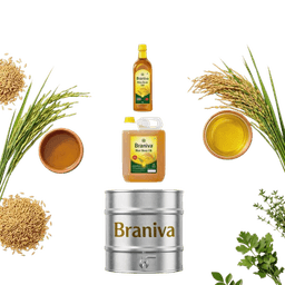 Braniva Oils full rice bran oil product range